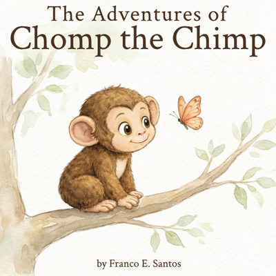 The Adventures of Chomp the Chimp first book cover