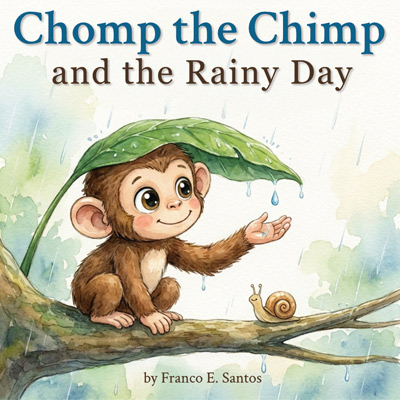 Cover for Chomp the Chimp and the Rainy Day